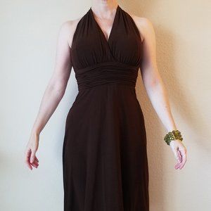 Evan Picone Chocolate Dress, 4P